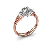 Afbeelding van Verlovingsring Amie per 585 rosé goud lab-grown diamant 0.85 crt