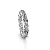 Bild von Ring vivienne ovl 4.5x3.5<br/>585 Weißgold<br/>diamant 3.15 crt