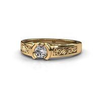 Bild von Verlobungsring elena<br/>585 Gold<br/>Lab-grown Diamant 0.25 crt
