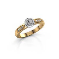 Afbeelding van Verlovingsring Lieke 585 goud diamant 0.340 crt