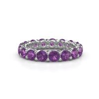 Bild von Vorsteckring heddy rnd 3.7<br/>950 Platin<br/>Amethyst 3.7 mm