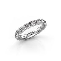 Image of Stackable Ring Jackie 3.0<br/>585 white gold<br/>Diamond 2.00 crt