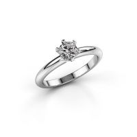Image de Bague de fiançailles Tiffy 1<br/>950 platine<br/>Diamant 0.40 crt
