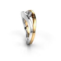 Bild von Ring Sigrid 1<br/>585 Weißgold<br/>Diamant 0.50 crt