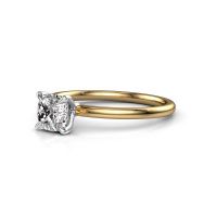 Afbeelding van Verlovingsring Crystal CUS 1 585 goud diamant 1.00 crt