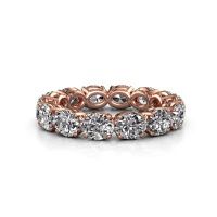 Bild von Ring vivienne ovl 5x4<br/>585 Roségold<br/>diamant 4.900 crt