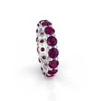 Bild von Ring heddy rnd 4.2<br/>950 Platin<br/>Rhodolit 4.2 mm