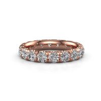 Image of Stackable Ring Jackie 3.4<br/>585 rose gold<br/>Diamond 2.700 Crt