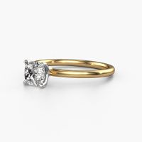 Image of Engagement Ring Crystal Cus 1<br/>585 gold<br/>Diamond 1.00 crt