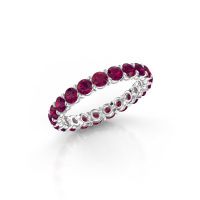 Bild von Ring heddy rnd 2.9<br/>950 Platin<br/>rhodolit 2.9 mm