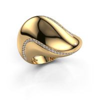 Afbeelding van Ring Phyliss<br/>585 goud<br/>Lab-grown diamant 0.36 crt