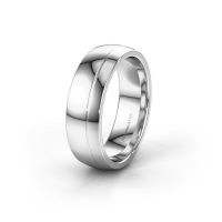 Image of Wedding ring WH2066M27D<br/>950 platinum ±7x2.4 mm