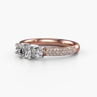 Image of Engagement Ring Marielle Rnd<br/>585 rose gold<br/>Lab-grown diamond 1.17 crt