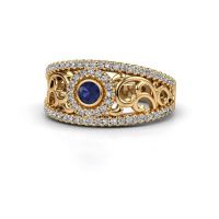 Image of Ring Lavona<br/>585 gold<br/>Sapphire 3.4 mm