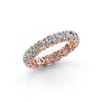 Bild von Vorsteckring heddy rnd 3.7<br/>585 Roségold<br/>lab-grown diamant 3.40 crt