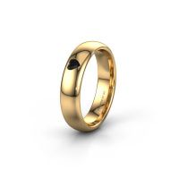 Image of Friendship ring WH0101L35BPHRT<br/>585 gold ±5x2 mm<br/>Black diamond