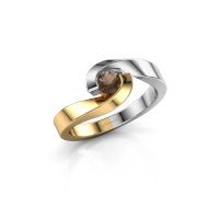 Image of Ring Sheryl<br/>585 gold<br/>Smokey quartz 4 mm
