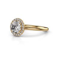 Image of Engagement ring seline rnd 1<br/>585 gold<br/>Diamond 1.16 crt