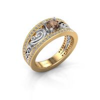 Image of Ring Julliana<br/>585 gold<br/>Brown diamond 0.91 crt
