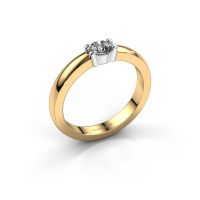 Afbeelding van Ring yasmin 1<br/>585 goud<br/>Diamant 0.30 crt