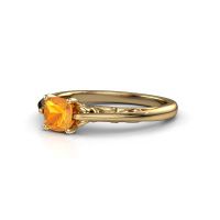 Image of Engagement ring shannon cus<br/>585 gold<br/>Citrin 5 mm