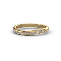 Afbeelding van Aanschuifring SRH0561C20H2<br/>585 goud<br/>Diamant 0.135 crt