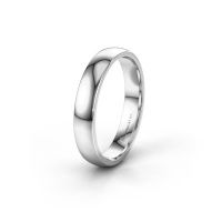 Afbeelding van Trouwring WH0100M24AP 585 witgoud ±4x1.7 mm