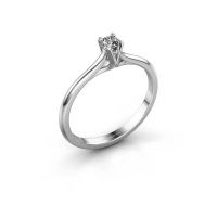 Bild von Verlobungsring isa 1 express<br/>585 Weißgold<br/>Lab-grown Diamant 0.25 crt