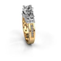 Afbeelding van Verlovingsring Phileine 585 goud lab-grown diamant 1.495 crt