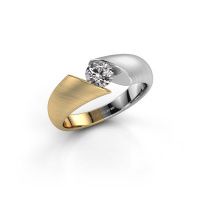 Image de Bague de fiançailles Hojalien 1<br/>585 or jaune<br/>Diamant 0.50 crt