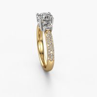Image of Engagement Ring Marielle Rnd<br/>585 gold<br/>Diamond 1.67 Crt