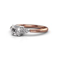 Afbeelding van Verlovingsring Chanou CUS 585 rosé goud diamant 1.42 crt