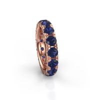 Bild von Vorsteckring jackie 4.2<br/>585 Roségold<br/>Saphir 4.2 mm