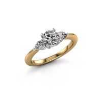 Afbeelding van Verlovingsring Chanou RND 585 goud diamant 1.02 crt