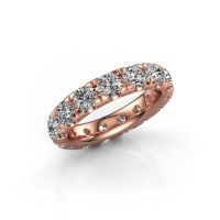 Bild von Vorsteckring jackie 4.2<br/>585 Roségold<br/>Lab-grown Diamant 4.50 crt