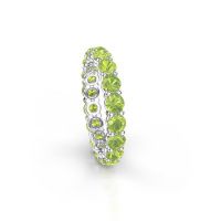 Bild von Ring heddy rnd 3.4<br/>950 Platin<br/>Peridot 3.4 mm