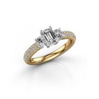 Image of Engagement Ring Marielle Eme<br/>585 gold<br/>Diamond 1.37 Crt