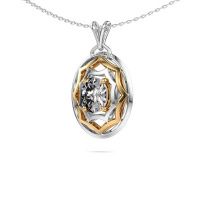 Afbeelding van Collier Evangelina 585 goud diamant 1.10 crt