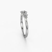 Afbeelding van Verlovingsring royce rnd<br/>950 platina<br/>Diamant 0.383 Crt