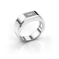 Image de Bague pour homme Roan<br/>950 platine<br/>Diamant synthétique 0.18 crt