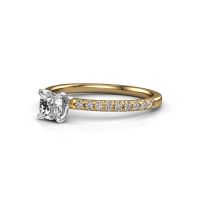 Afbeelding van Verlovingsring Crystal CUS 2 585 goud diamant 0.680 crt