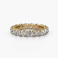 Image of Stackable ring Michelle full 3.4 585 gold lab grown diamond 2.85 crt