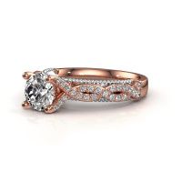Afbeelding van Verlovingsring Chantelle<br/>585 rosé goud<br/>lab-grown diamant 1.399 crt