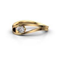 Bild von Ring Sigrid 1<br/>585 Gold<br/>Diamant 0.25 crt