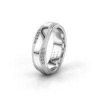 Image of Wedding ring WH2062L26BM<br/>950 platinum ±6x2 mm<br/>Lab-grown diamond