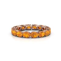 Bild von Ring vivienne ovl 4x3<br/>585 Roségold<br/>citrin 4x3 mm