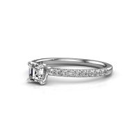 Afbeelding van Verlovingsring Crystal ASSC 2 950 platina diamant 0.53 crt