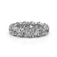 Bild von Ring heddy rnd 5.0<br/>585 Weißgold<br/>Zirkonia 5 mm