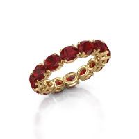 Bild von Ring vivienne ovl 5x4<br/>585 Gold<br/>Rubin 5x4 mm