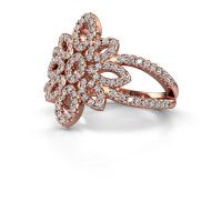 Afbeelding van Ring Karina<br/>585 rosé goud<br/>Diamant 0.641 Crt